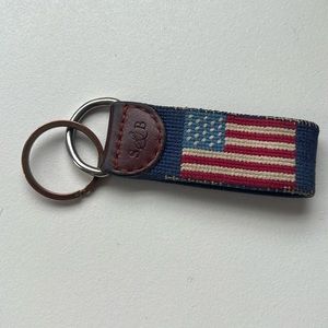 Smathers & Branson American Flag key fob